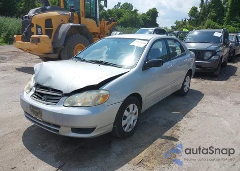 2004 Toyota Corolla Ce/Le/S из США, поврежденный, VIN 2T1BR32E04C313571